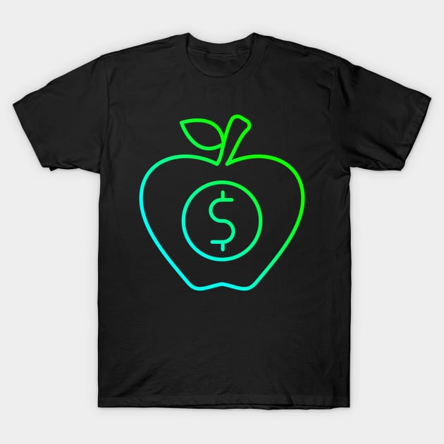 Apple Art T-Shirt by Hashop